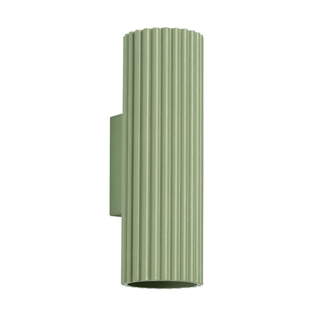 Sollux Lighting Wandleuchten aus Aluminium in Salbei style modern Grün Aluminium