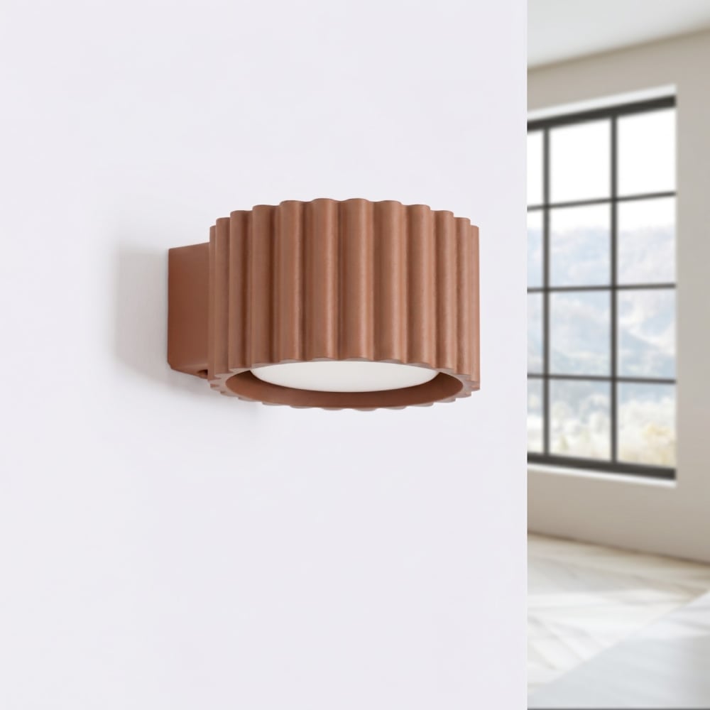 Wandleuchten aus Aluminium in mocca - Maisons Du Monde