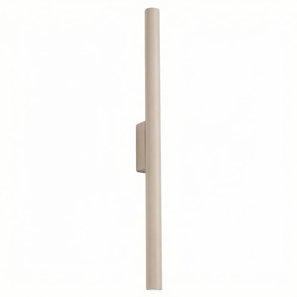 Applique acier taupe h 50 cm