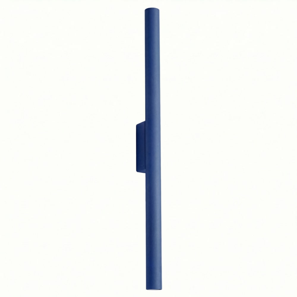 Applique acier outremer h 50 cm