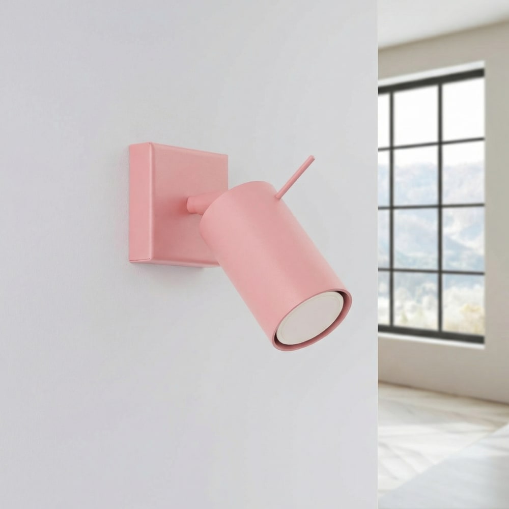 Wandleuchten aus Stahl in rosa - Maisons Du Monde