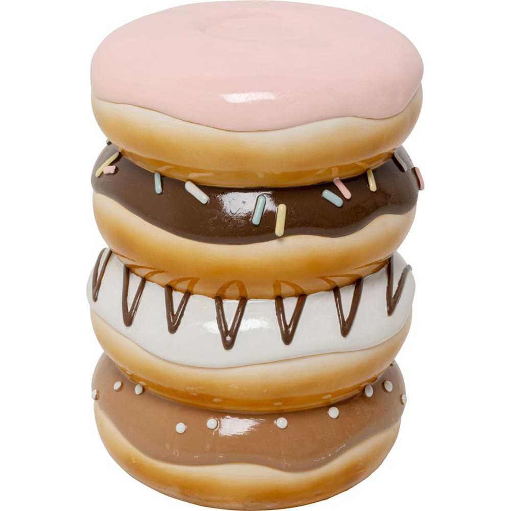 Tabouret quatre donuts