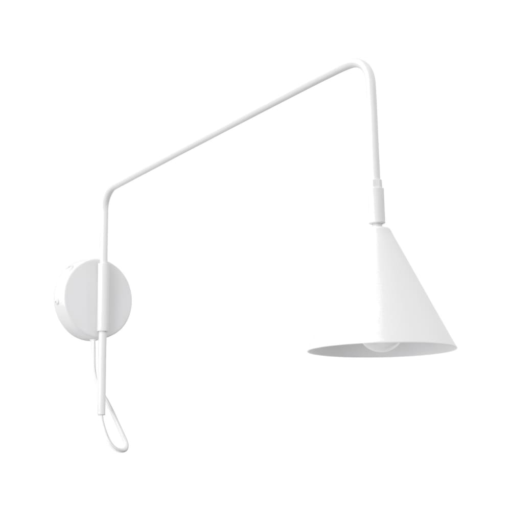 Sollux Lighting Wandleuchten aus Stahl in weiß style modern - Edelstahl