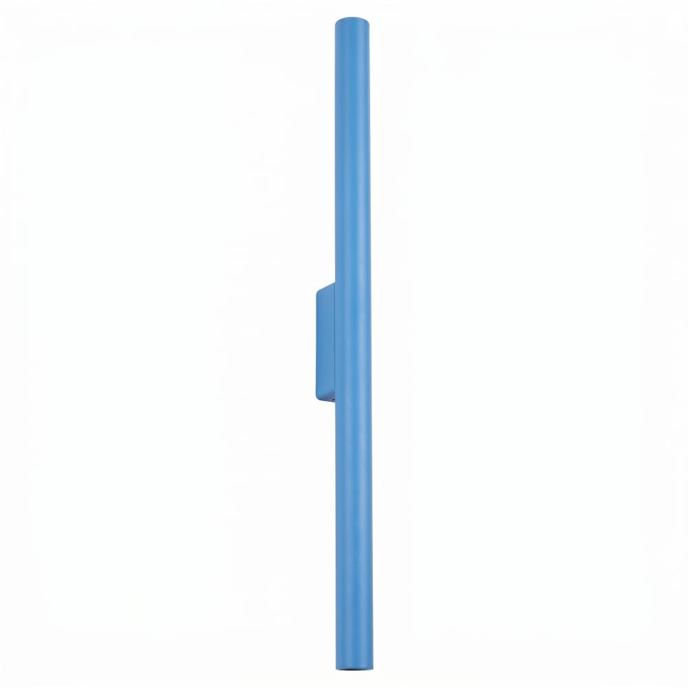 Applique acier bleu clair h 50 cm