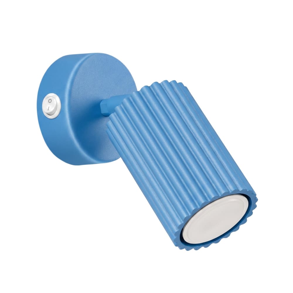 Sollux Lighting Wandleuchten aus Aluminium in hellblau style modern - Aluminium