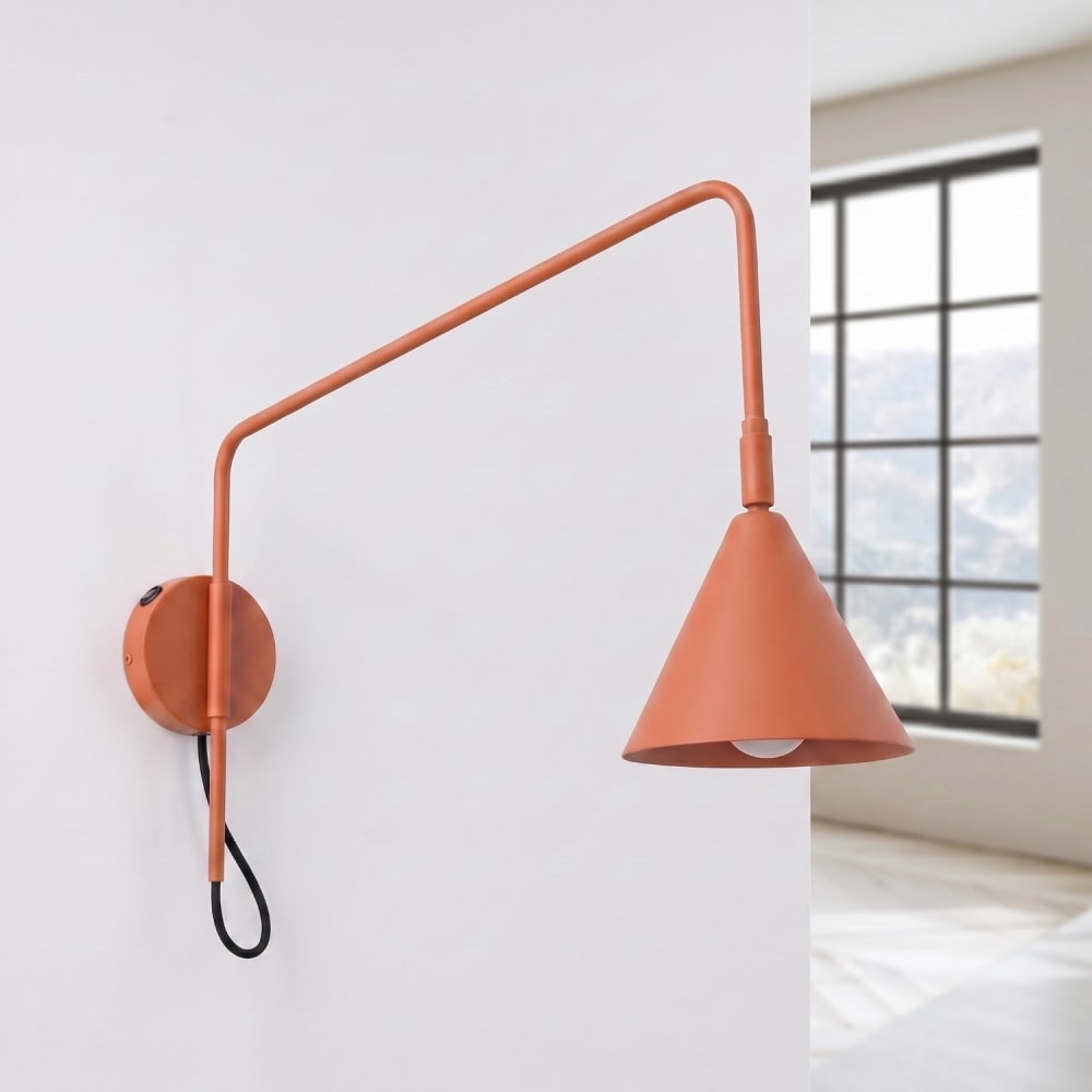 Wandleuchten aus Stahl in rotocker - Maisons Du Monde