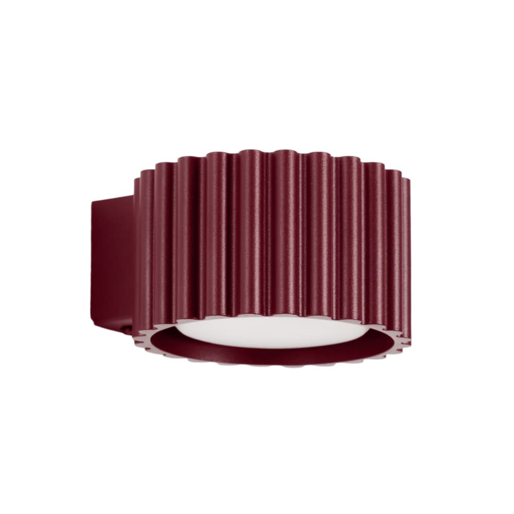 Appliques aluminium bordeaux