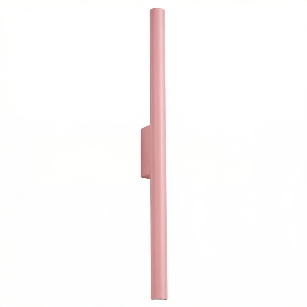 Applique acier rose h 50 cm