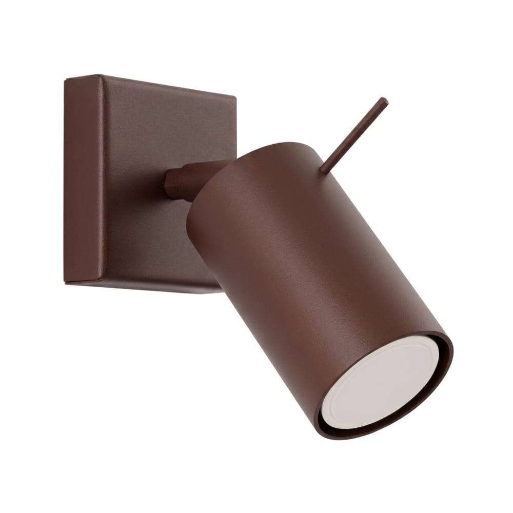 Sollux Lighting Wandleuchten aus Stahl in braun style modern - Edelstahl