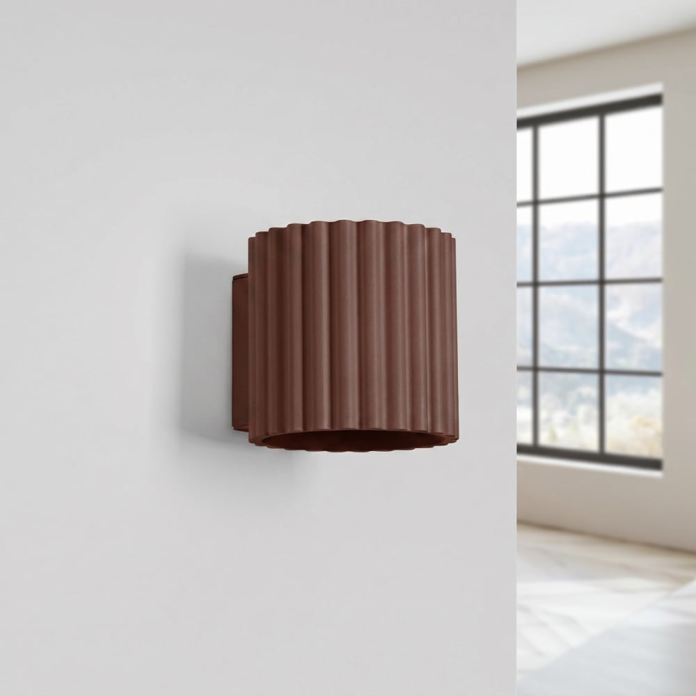 Wandleuchten aus Aluminium in braun - Maisons Du Monde