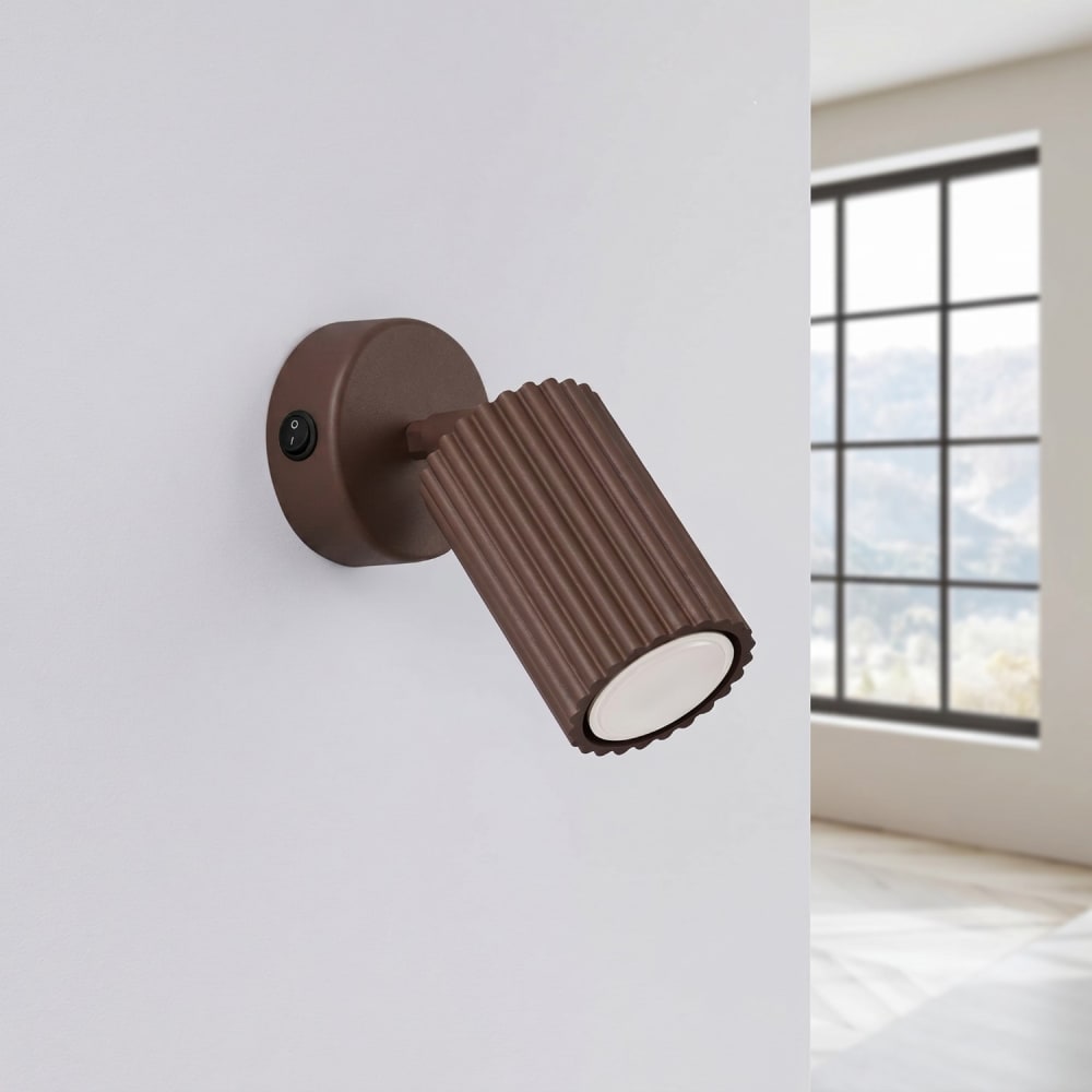 Wandleuchten aus Aluminium in braun - Maisons Du Monde