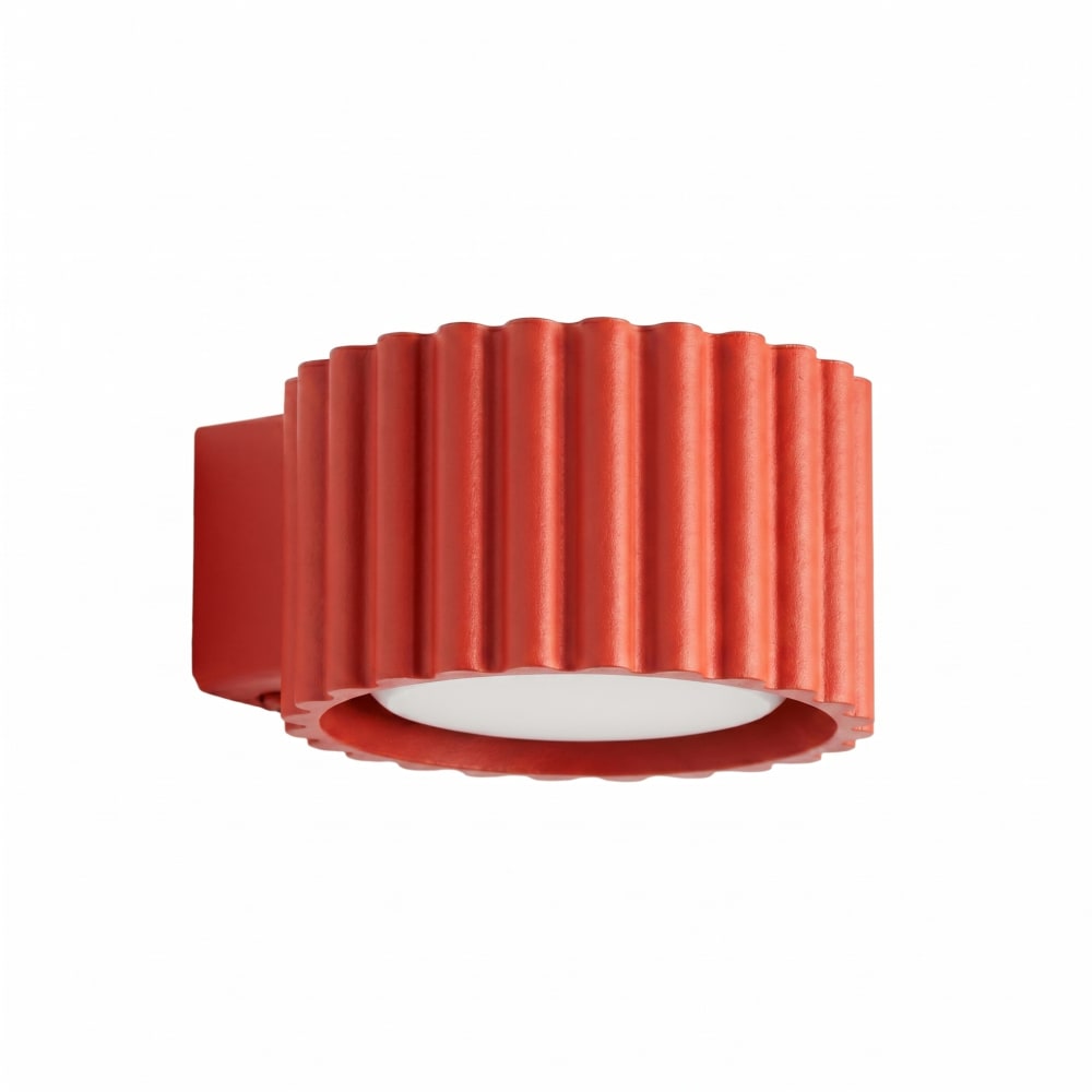 Appliques aluminium rouge