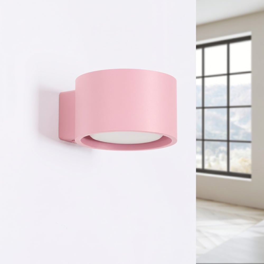 Wandleuchten aus Aluminium in rosa - Maisons Du Monde