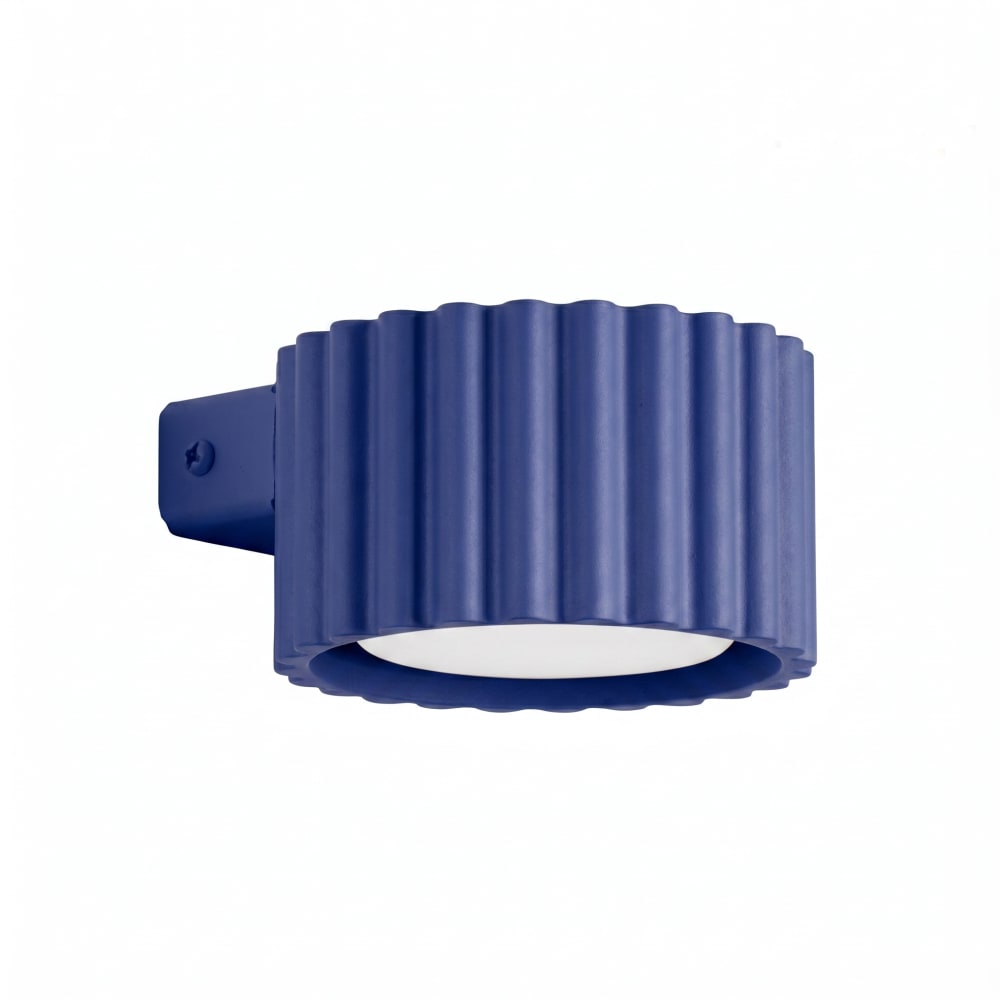 Applique aluminium outremer h 6 cm