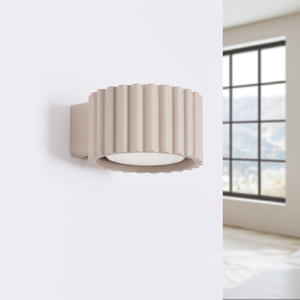 Wandleuchten aus Aluminium in taupe - Maisons Du Monde