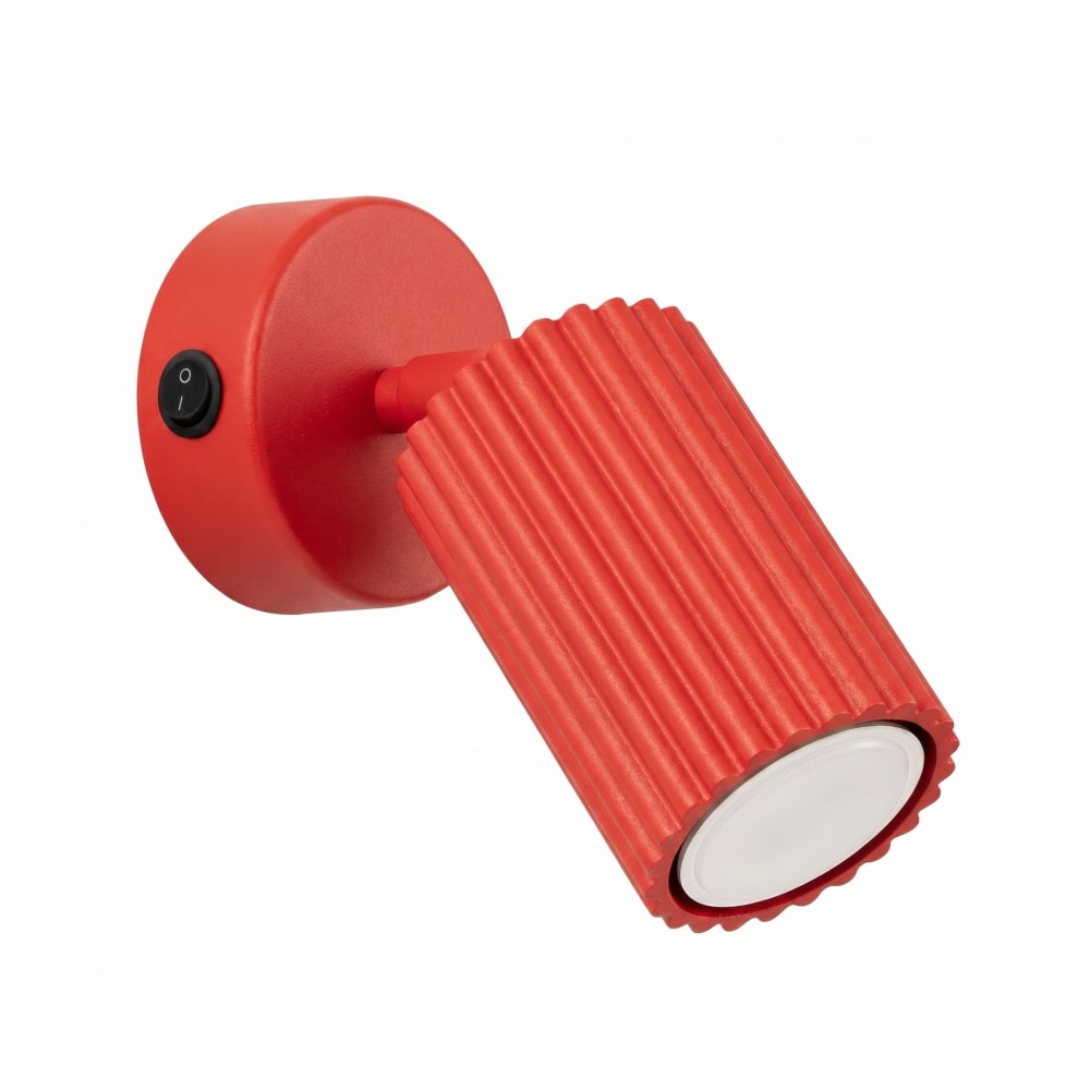 Applique aluminium rouge h 16 cm Applique aluminium rouge h 16 cm