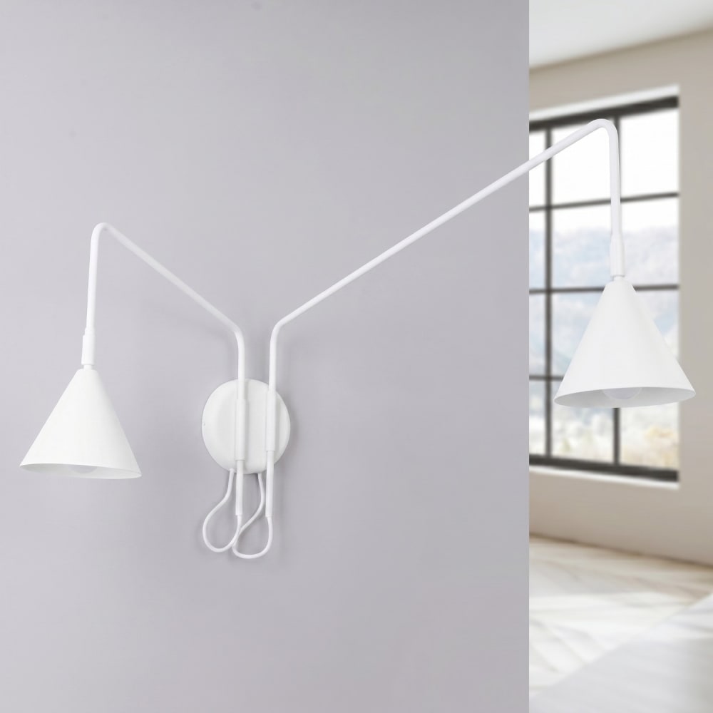 Wandleuchten aus Stahl in weiß - Maisons Du Monde