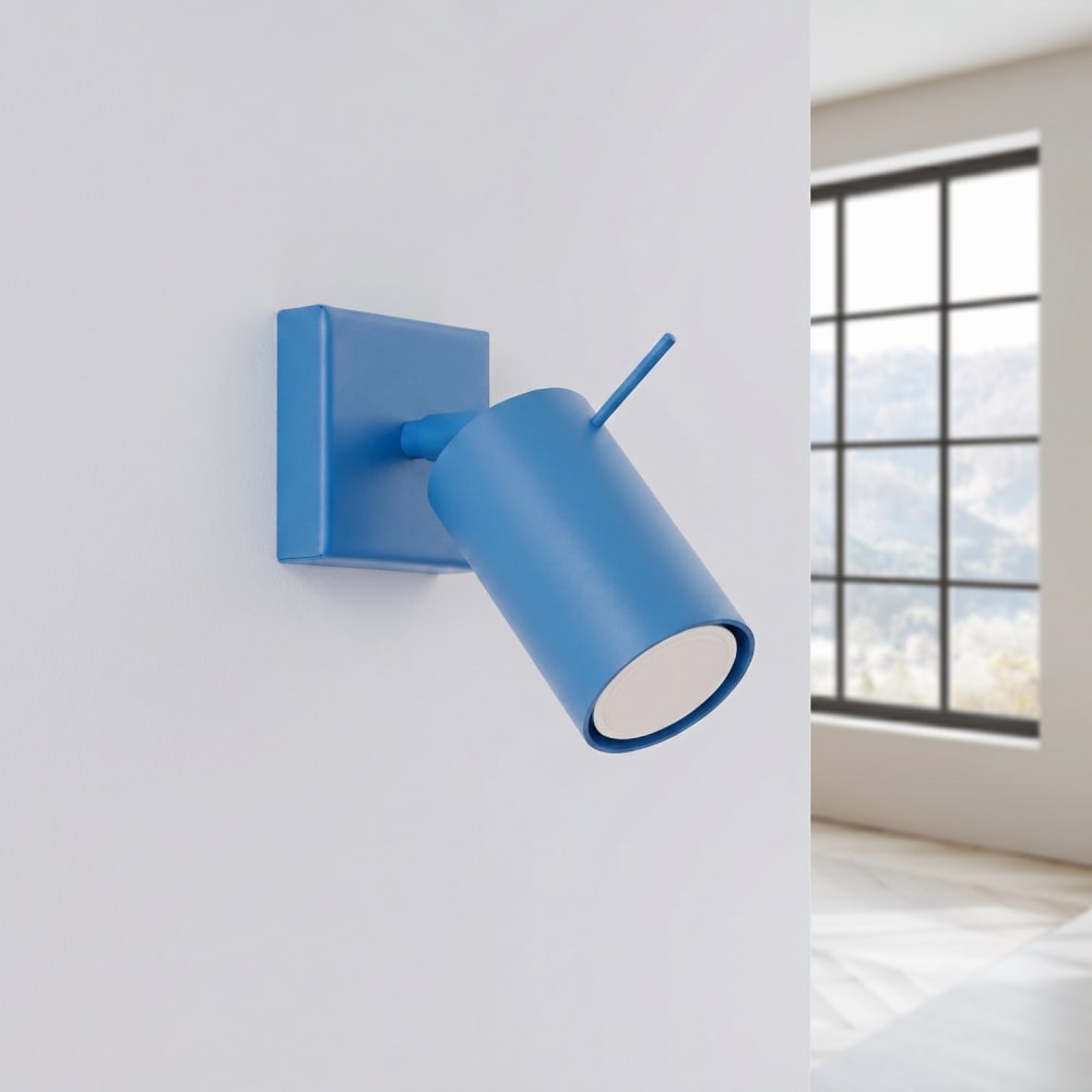 Wandleuchten aus Stahl in hellblau - Maisons Du Monde