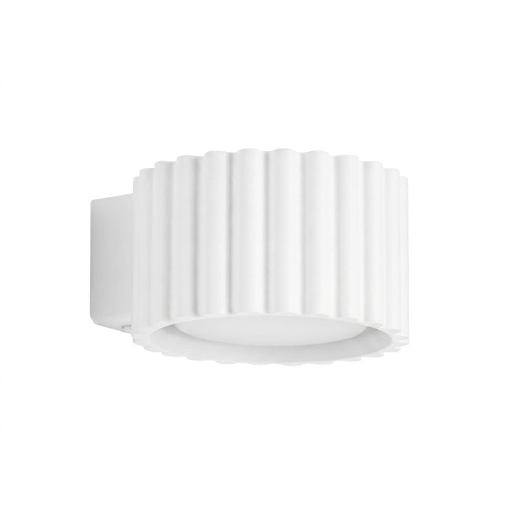 Sollux Lighting Wandleuchten aus Aluminium in weiß style modern - Aluminium