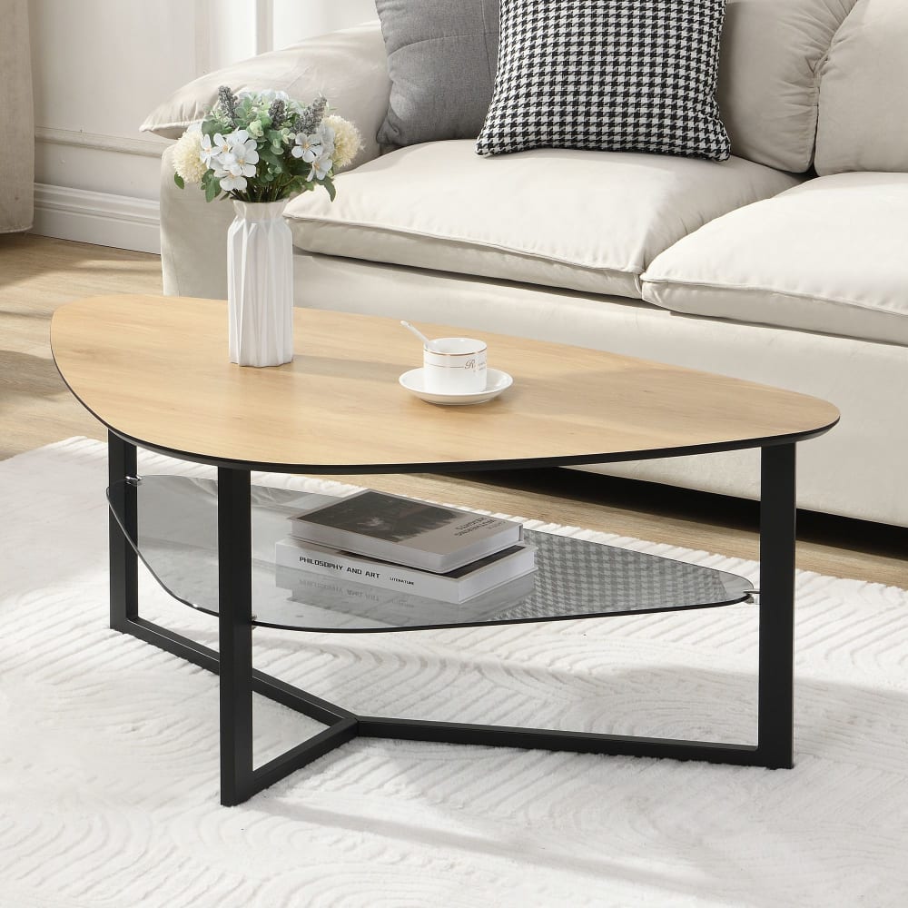 Couchtisch aus MDF, 110 cm braun - Maisons Du Monde