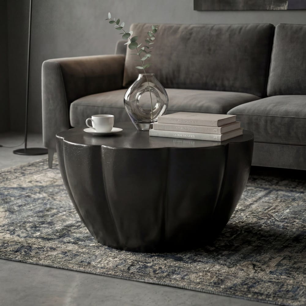Couchtisch aus Aluminium - Maisons Du Monde