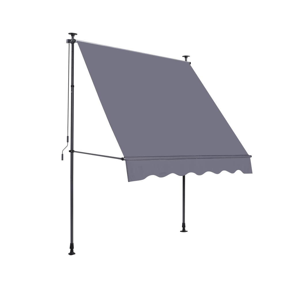 Store banne gris foncé