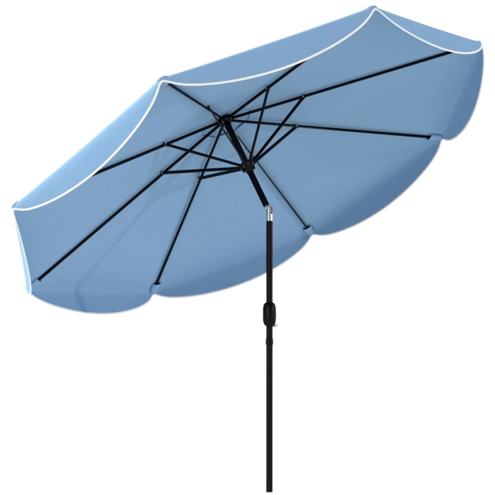 parasol rond en métal