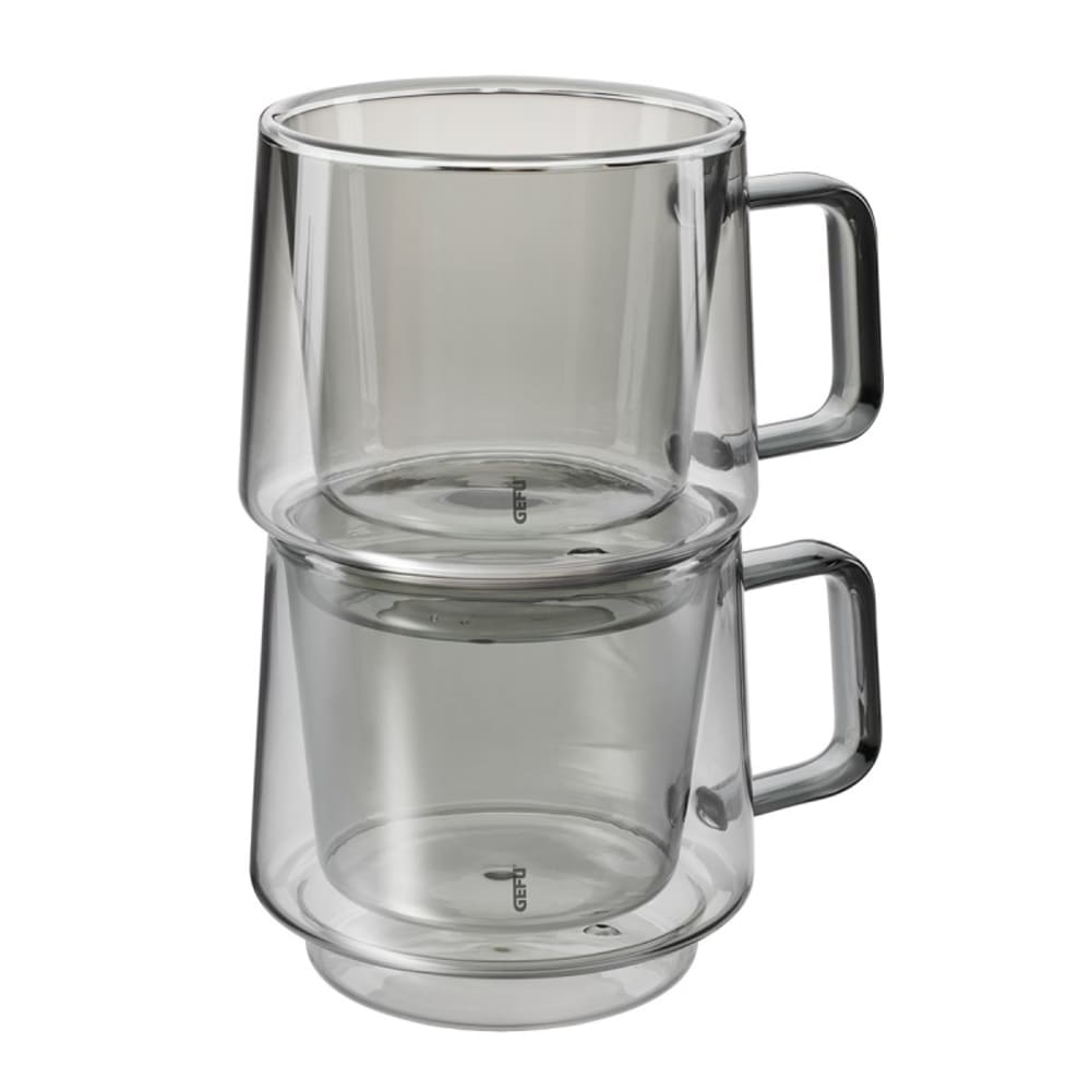 Lot de 2 verres thermostatiques en verre - 200 ml Lot de 2 verres thermostatiques en verre - 200 ml