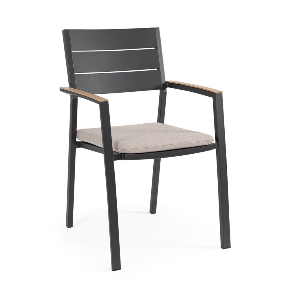 Lot 4 chaises jardin