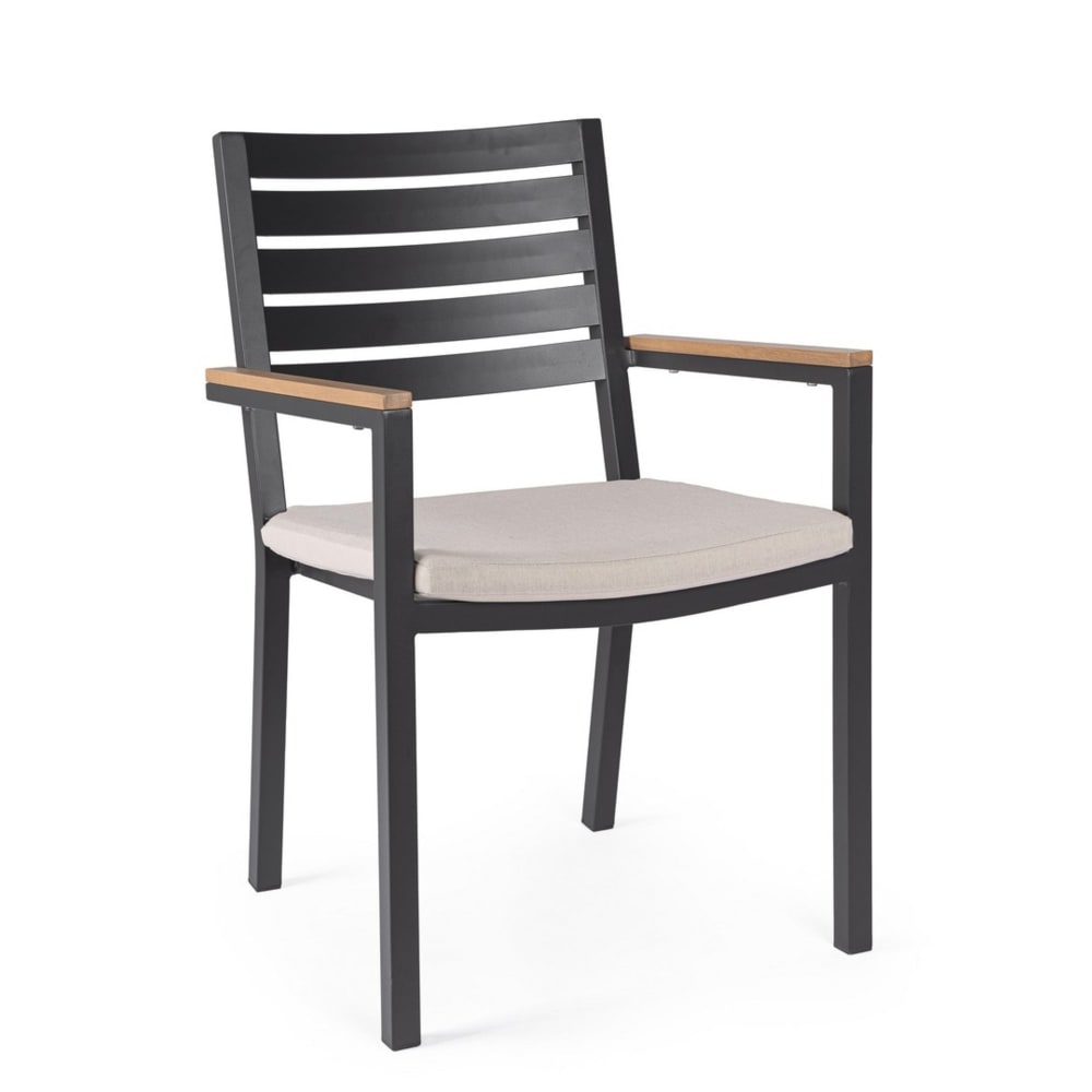 Lot 4 chaises jardin