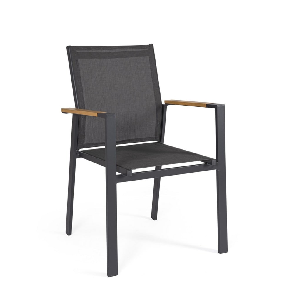 Lot 4 chaises jardin