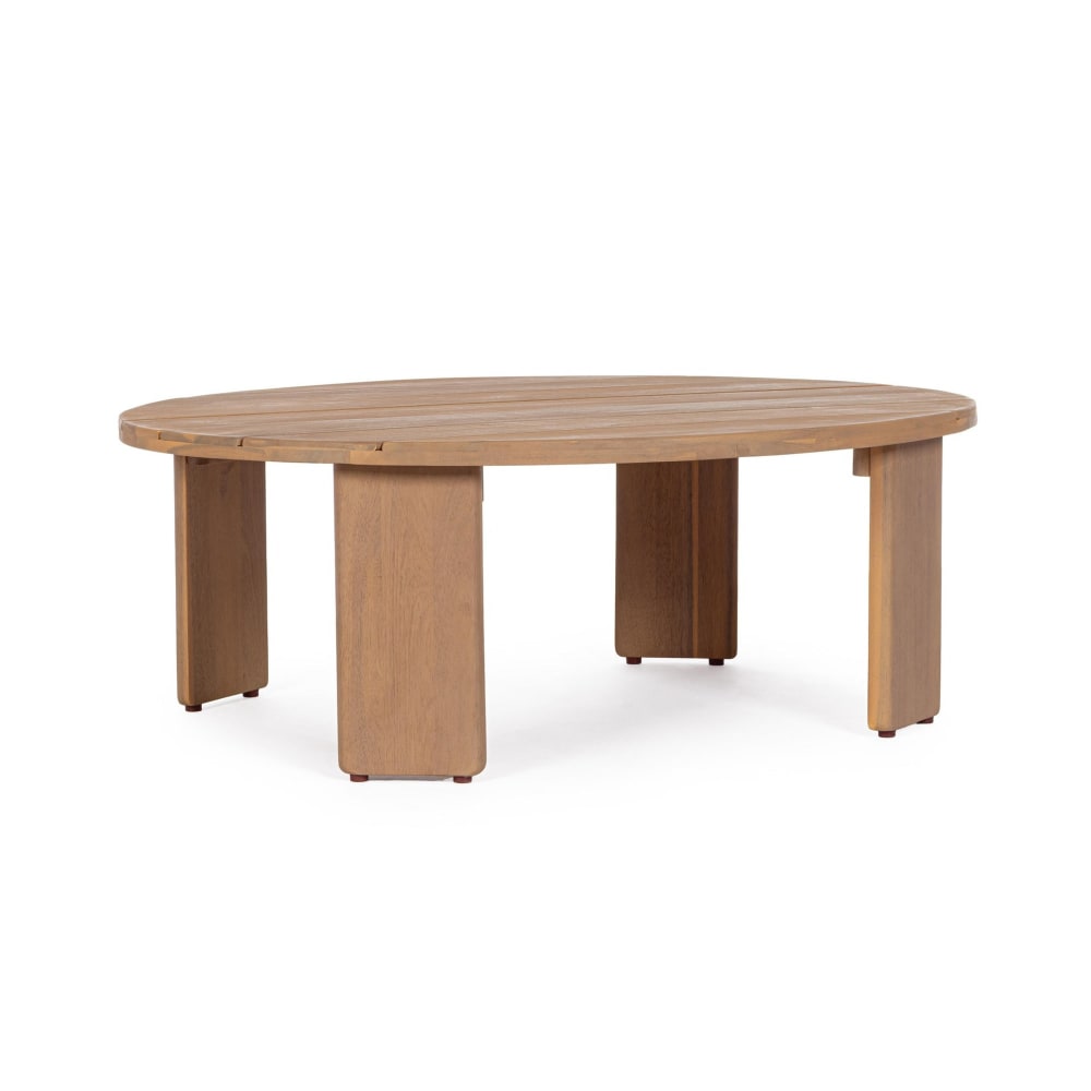 Table basse ovale en