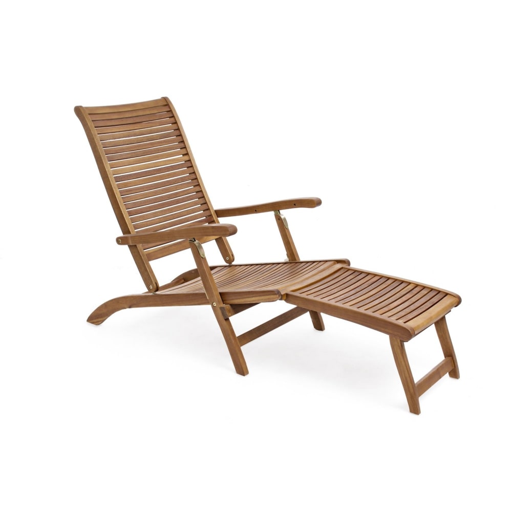 fauteuil en bois d'acacia