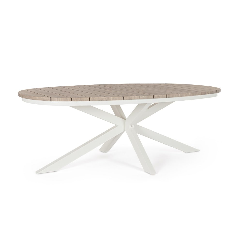 Table de jardin effet - aluminium
