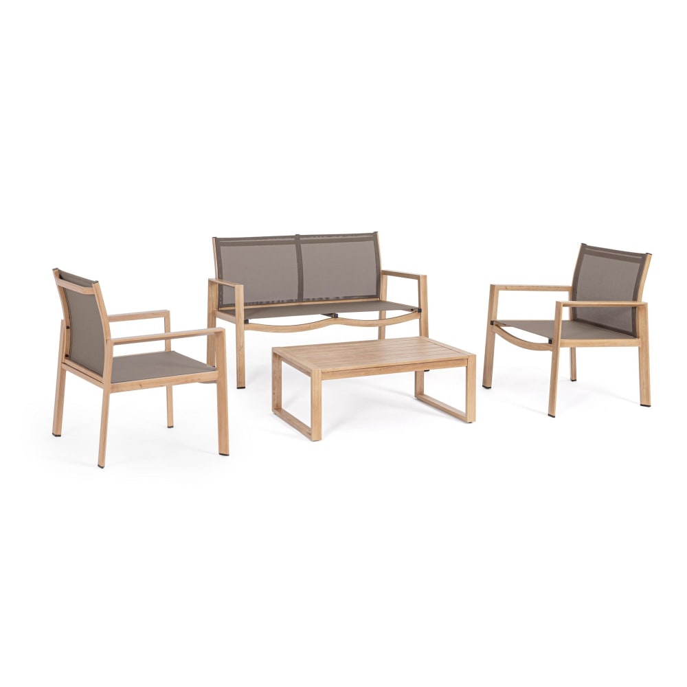 ensemble salon - taupe jardin