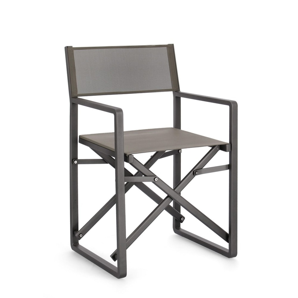 Lot 2 chaises jardin - style