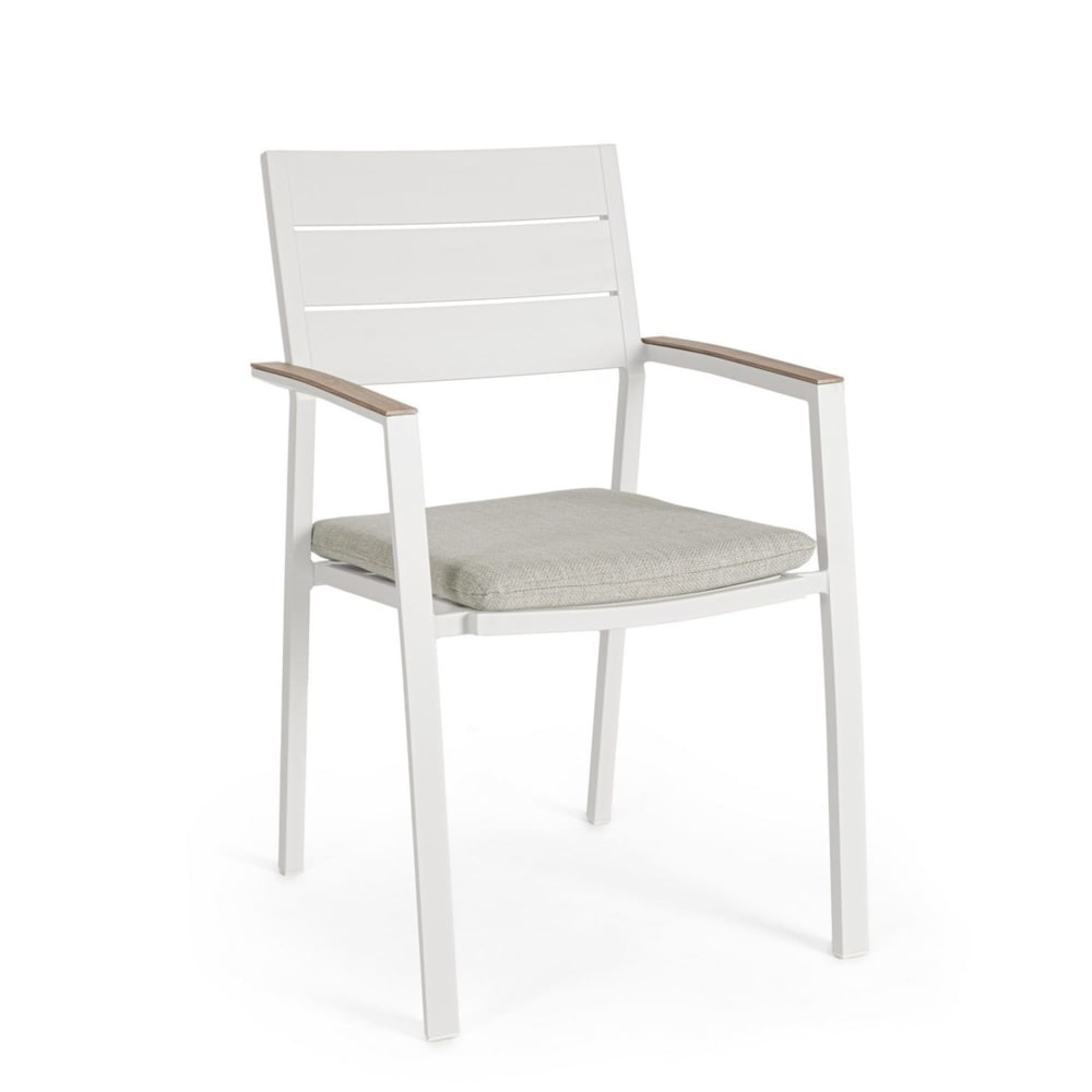 Lot 4 chaises jardin