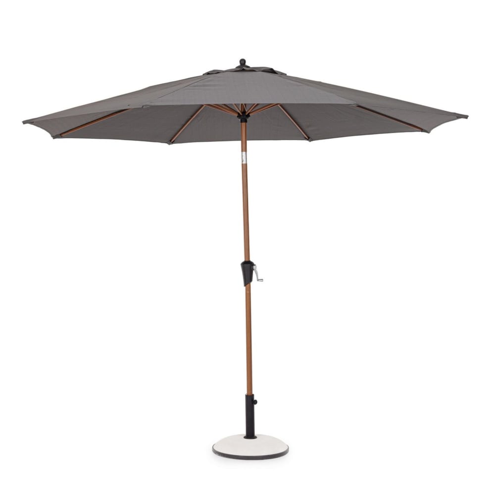 Parasol rond avec finition