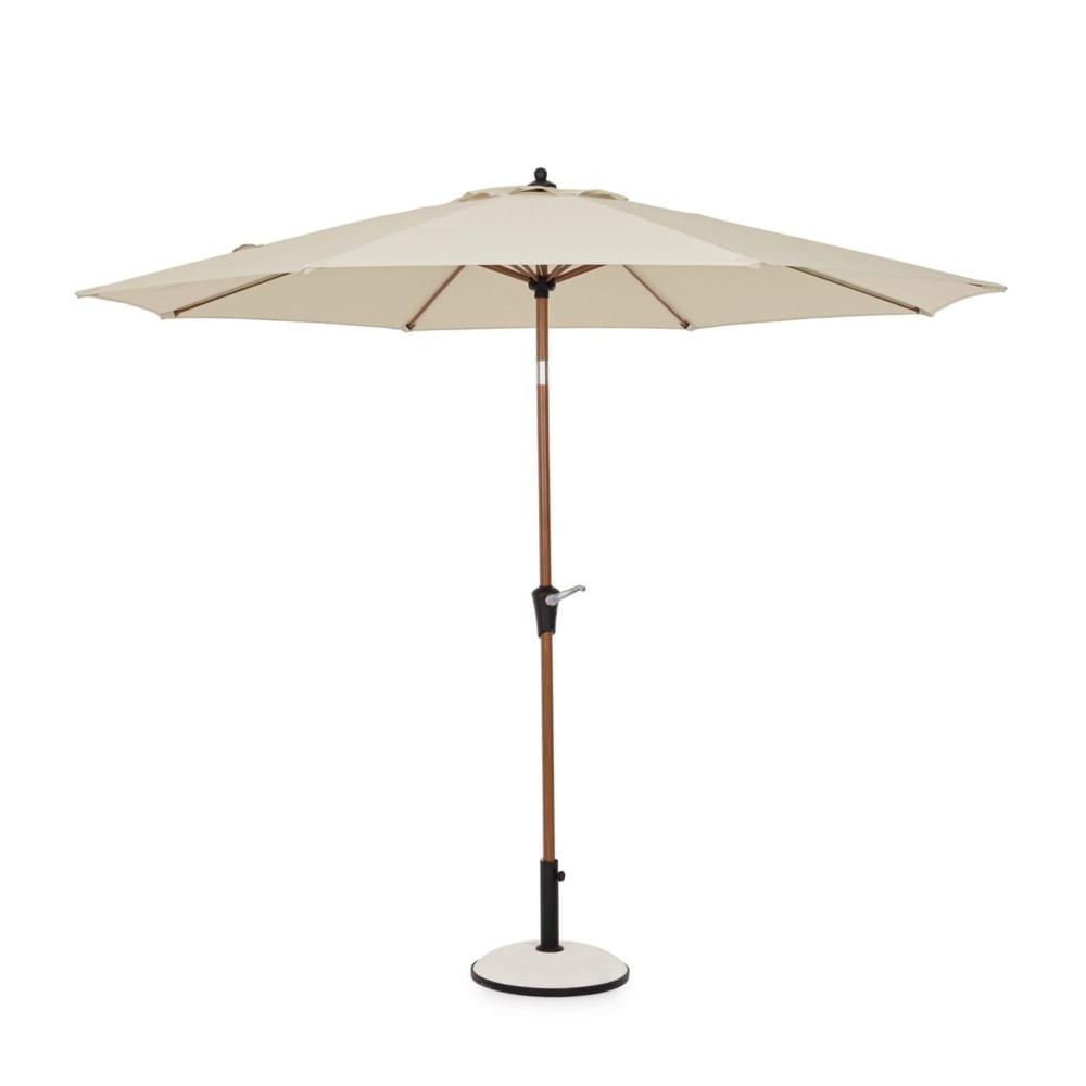 parasol rond avec finition