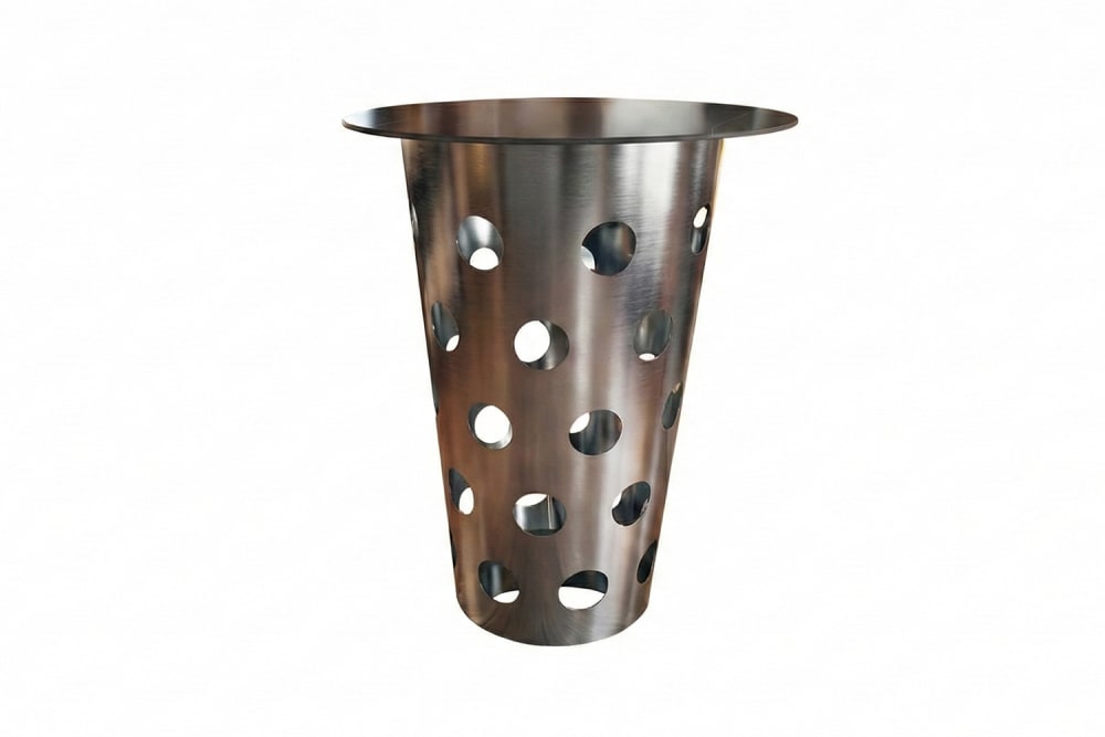 KAWOLA Bartisch aus Edelstahl, silber style industrial - Metall