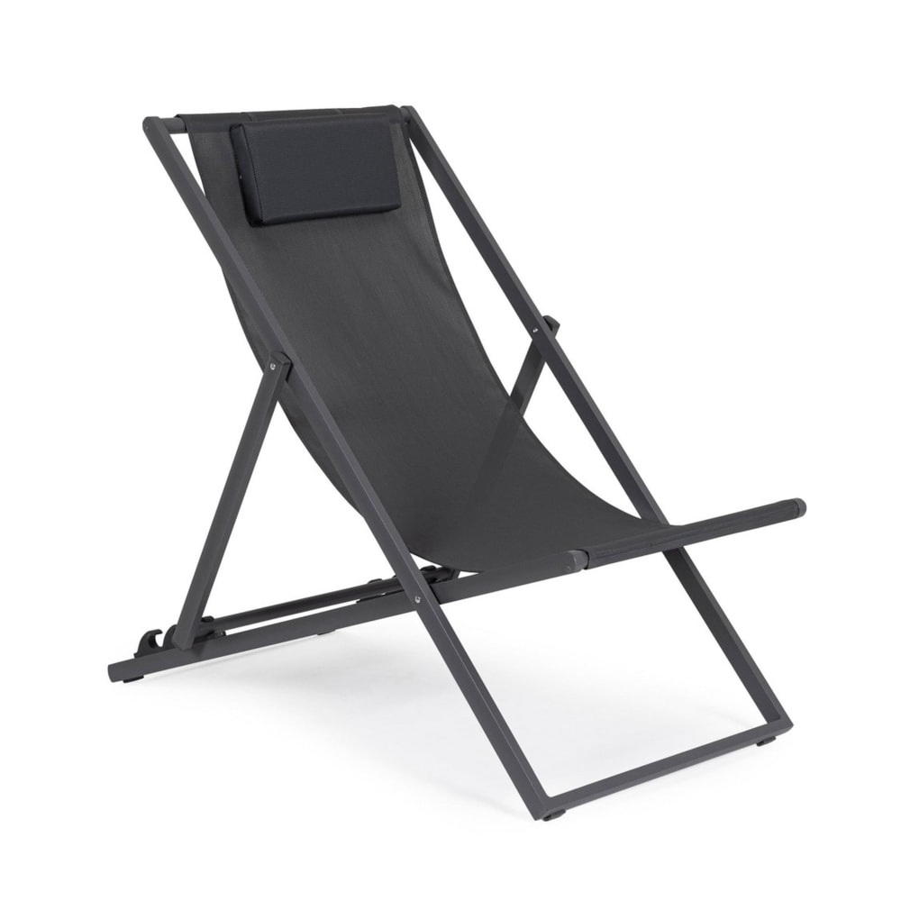 Lot de 4 chaises longues