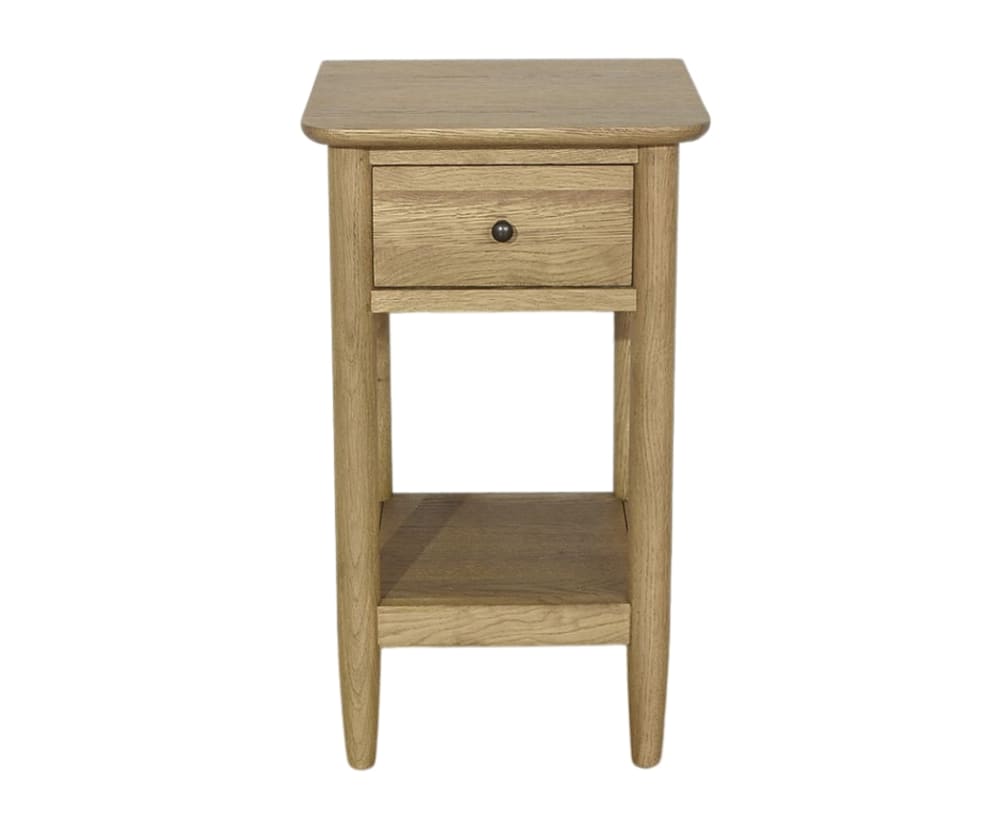 Robin des Bois Shabby Chic Nachttisch aus Eiche, 1 Schublade Braun style classic chic Braun Holz