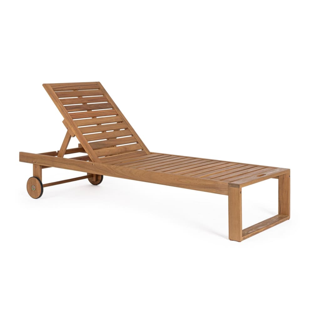 transat en bois d’acacia