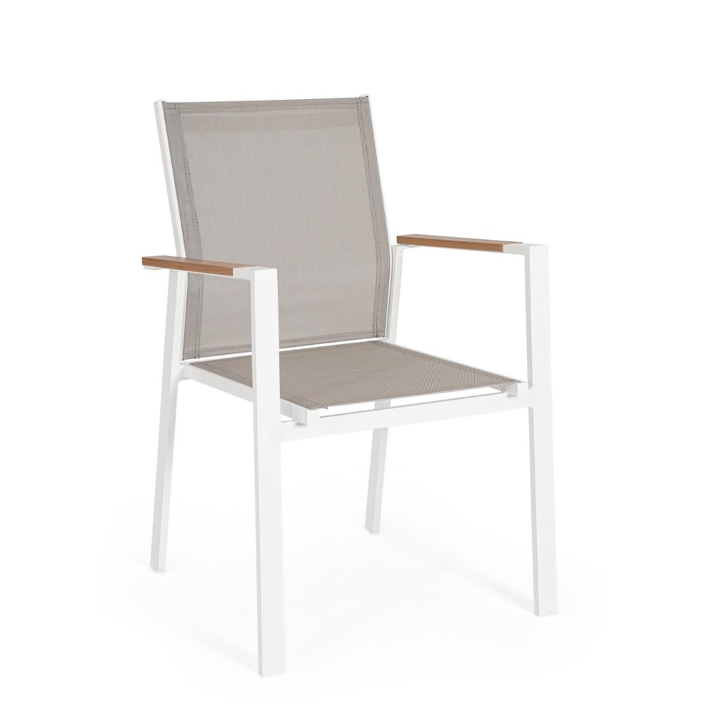 Lot 4 chaises jardin