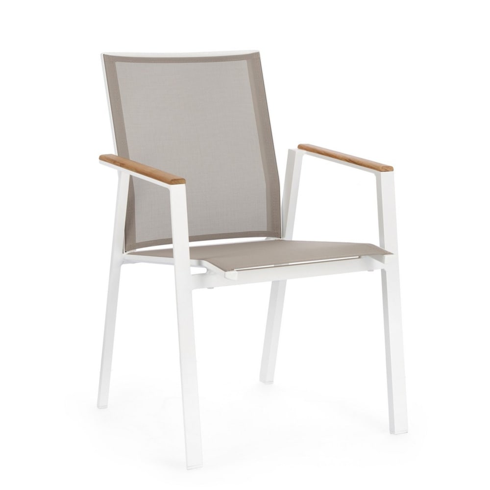 Lot 4 chaises jardin