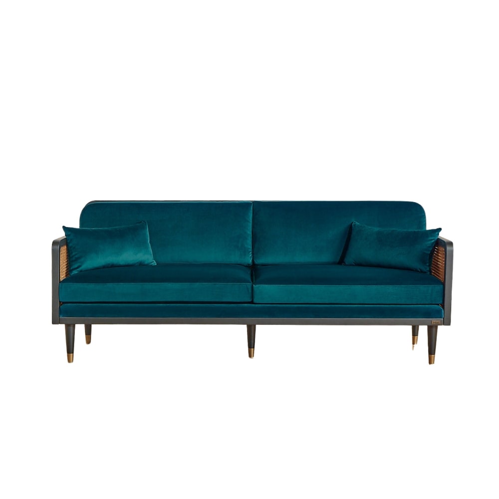 Canapé style scandinave, - jaune