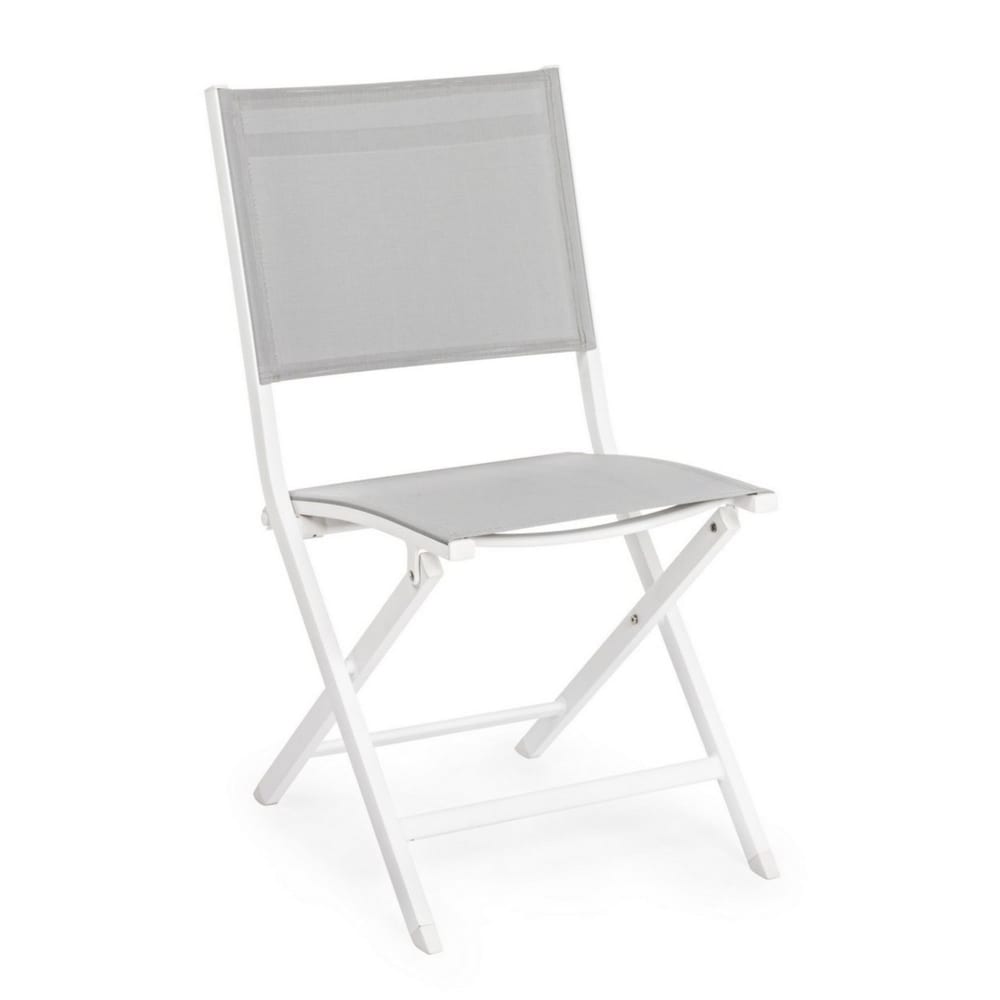 Lot 4 chaises jardin