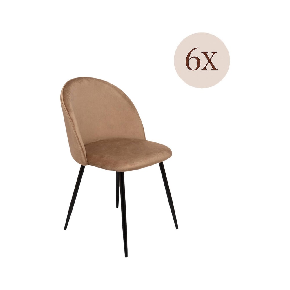 chaise en tissu beige