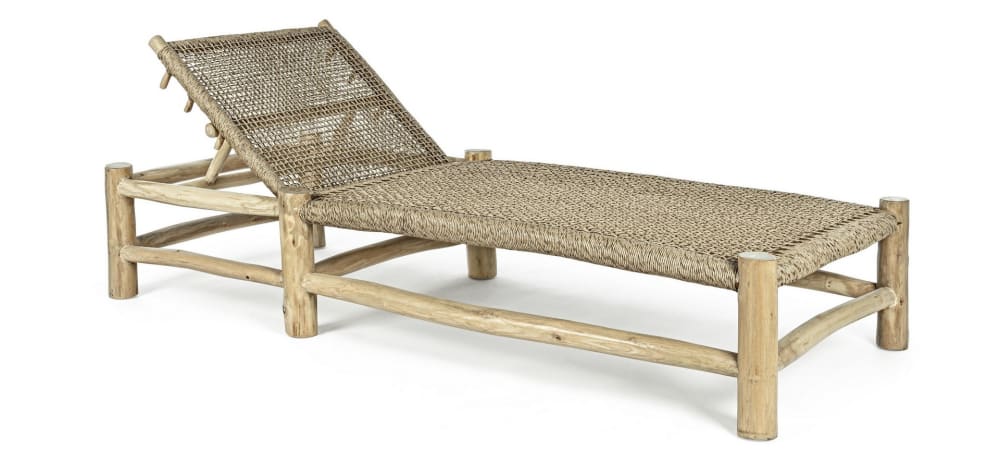Bain de soleil teck naturel