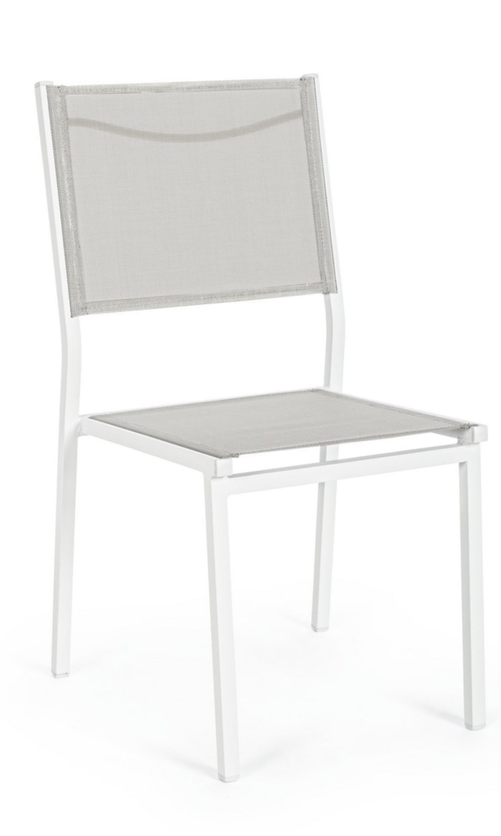 Lot de 2 chaises en aluminium